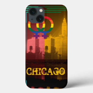 Chicago Gay Lesbian Interest Wrigley Gebäude iPhone 13 Hülle