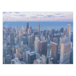 Chicago Gebäude Artwork| Tischdecke