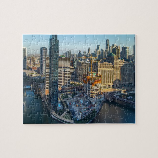 Chicago Gebäude Jigsaw Puzzle (Horizontal)