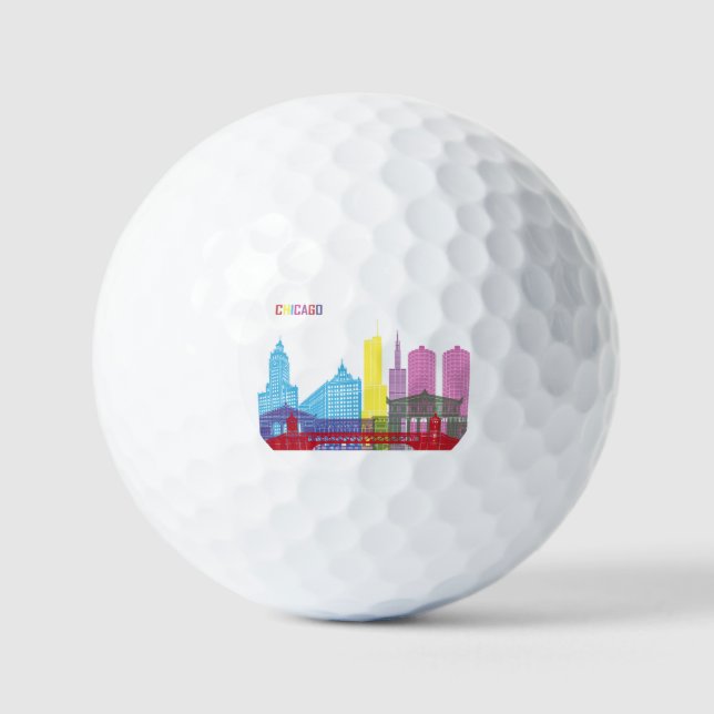 CHICAGO GOLFBALL (Vorderseite)
