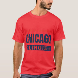 Chicago GPS-Koordinaten Chi-Town Windy City Souths T-Shirt