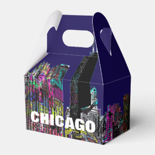 Chicago Graffiti-Party Geschenkschachtel