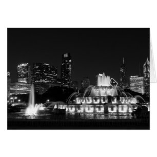 Chicago Grant Park Échelle de gris