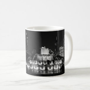 Chicago Grant Park Grayscale Tasse