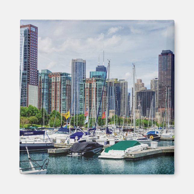 Chicago Harbor Magnet (Vorne)