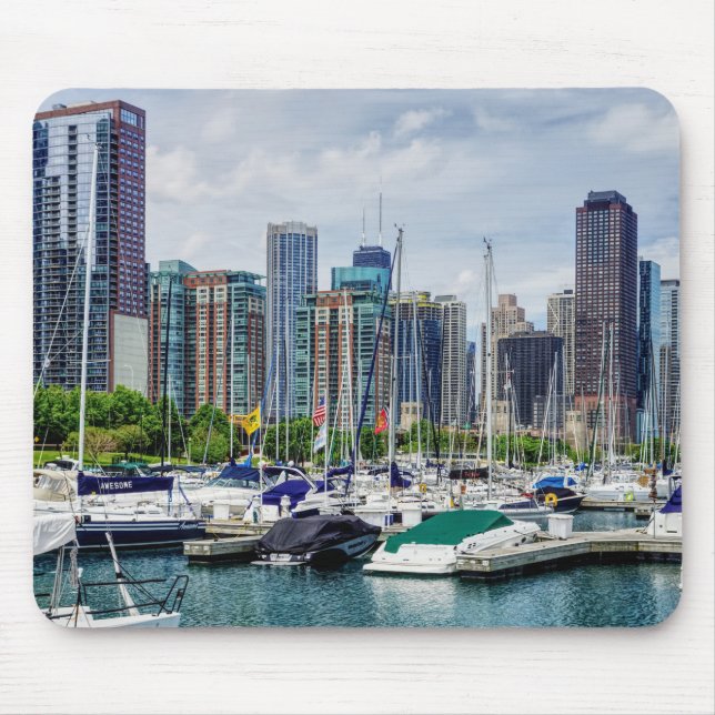 Chicago Harbor Mousepad (Vorne)