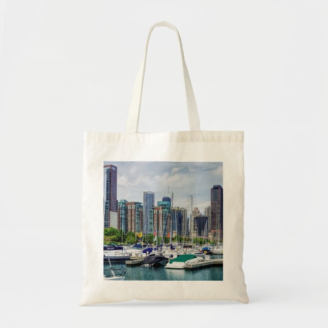 Chicago Harbor Tragetasche (Vorne)