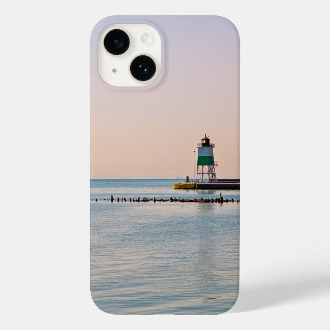 Chicago Harbour Southeast Lighthouse Case-Mate iPh iPhone 14 Hülle (Rückseite)