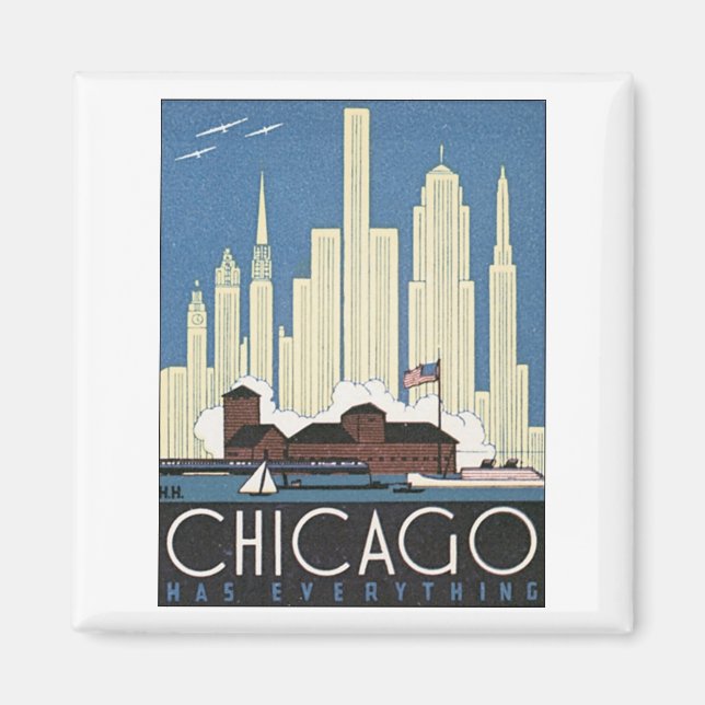Chicago hat alles magnet (Vorne)