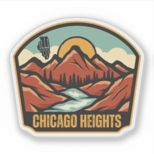 Chicago Heights, Illinois  Aufkleber