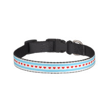 Chicago-Herz-Flaggen-Band-Hundehalsband