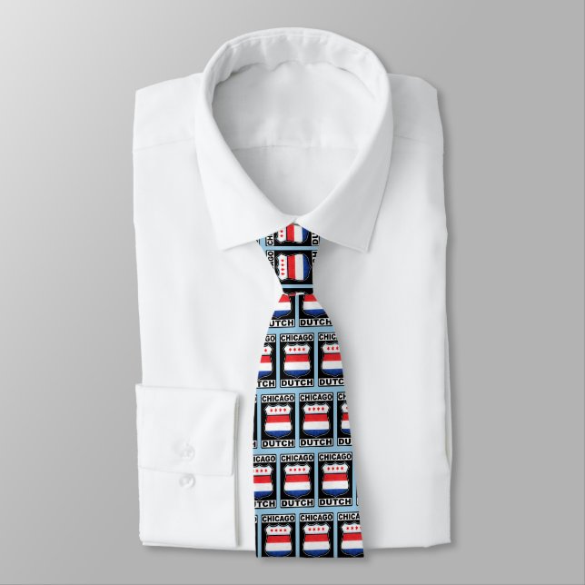 Chicago Hollandais American Shield Cravate (Attaché)