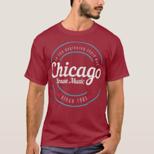 Chicago House Music Retro DJ Disco - Geschenk T-Shirt