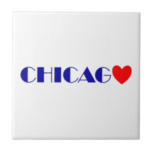 Chicago ich liebe dich fliese