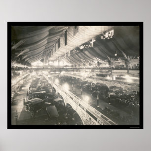 Chicago, IL Auto Show Foto 1907 Poster