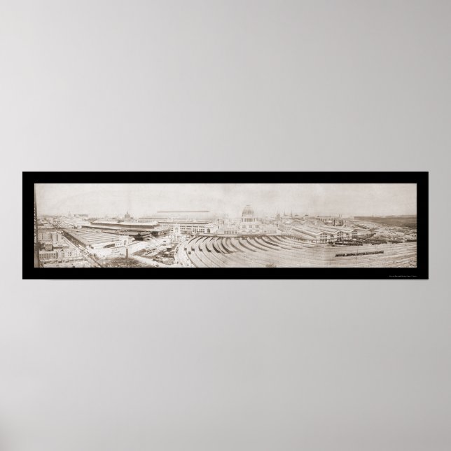 Chicago, IL Exposition 1893 Poster (Vorne)