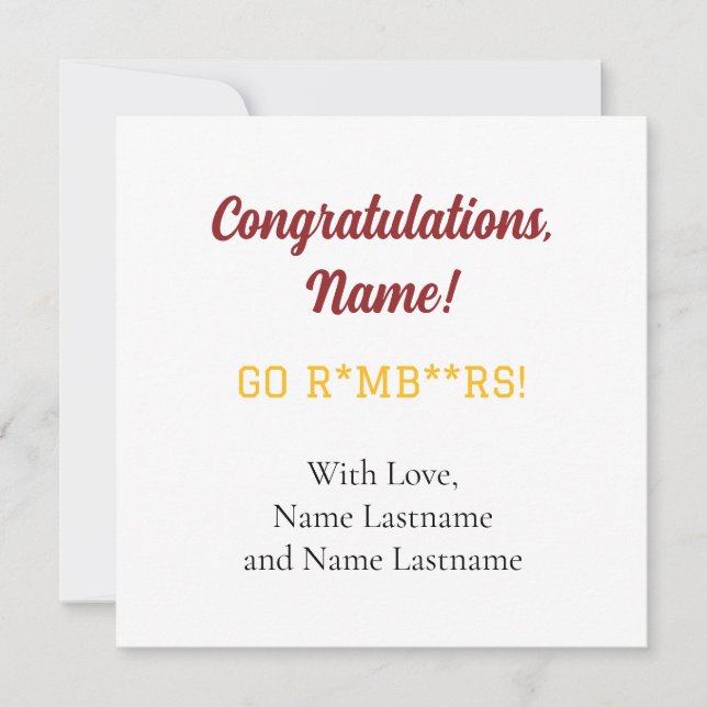 Chicago, IL (katholisch) Personalisierte Geschenkk Karte (Vorderseite)