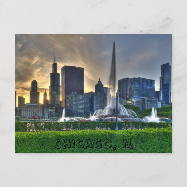 Chicago, IL Postcard Postkarte (Vorderseite)