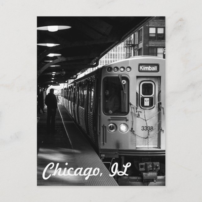 Chicago, IL Postkarte (Vorderseite)