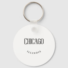 Chicago IL Schlüsselanhänger