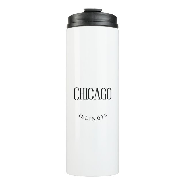 Chicago IL Thermosbecher (Vorderseite)