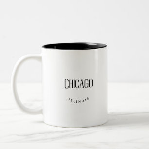 Chicago IL Zweifarbige Tasse