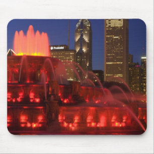 Chicago, Illinois, Buckingham-Brunnen Mousepad