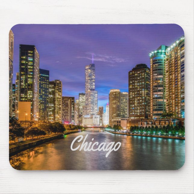 Chicago Illinois City Mousepad (Vorne)