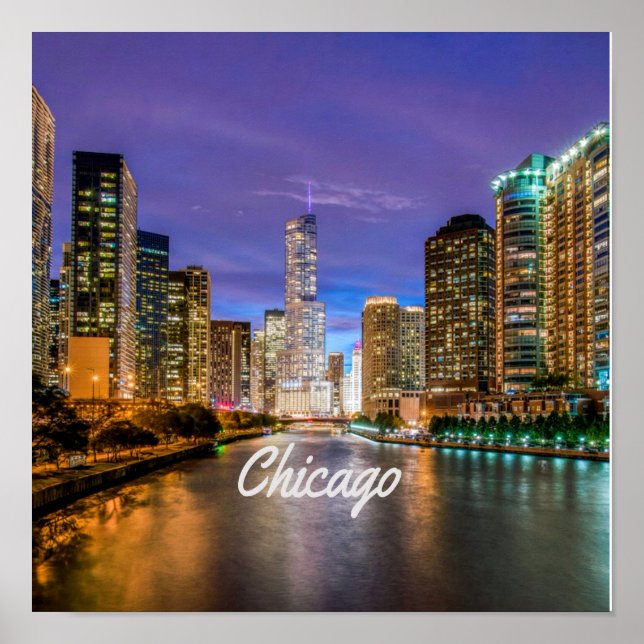 Chicago Illinois City Poster (Vorne)