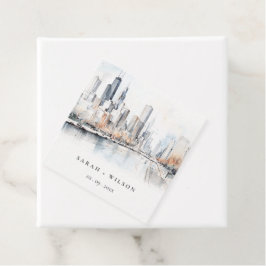 Chicago, Illinois City Scape Geschenkanhänger