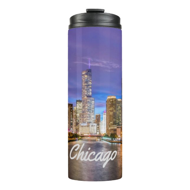 Chicago Illinois City Thermosbecher (Vorderseite)