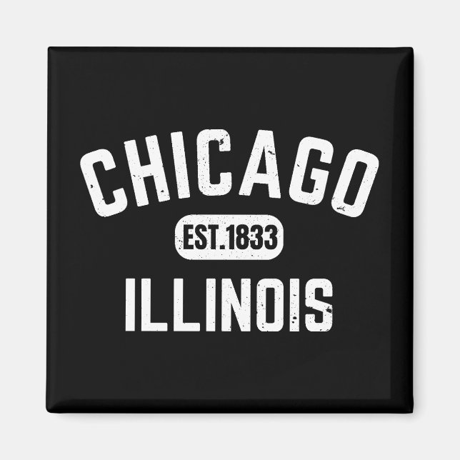 Chicago Illinois Magnet (Vorne)