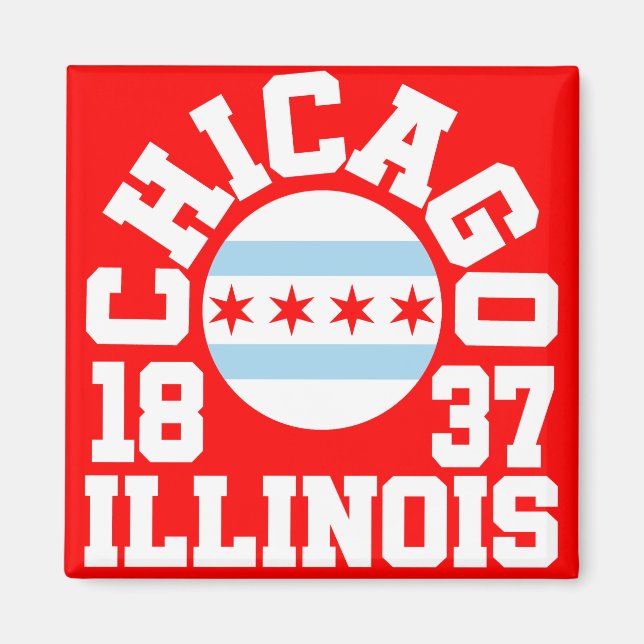 Chicago, Illinois Magnet (Vorne)