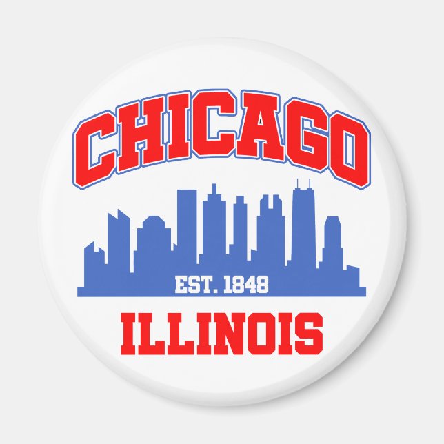 Chicago, Illinois Magnet (Vorne)