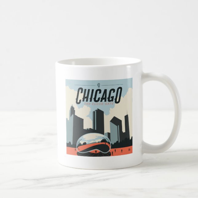 Chicago, Illinois | Millennium Park Kaffeetasse (Rechts)