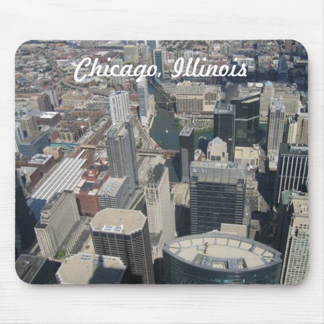 Chicago Illinois Mousepad (Vorne)