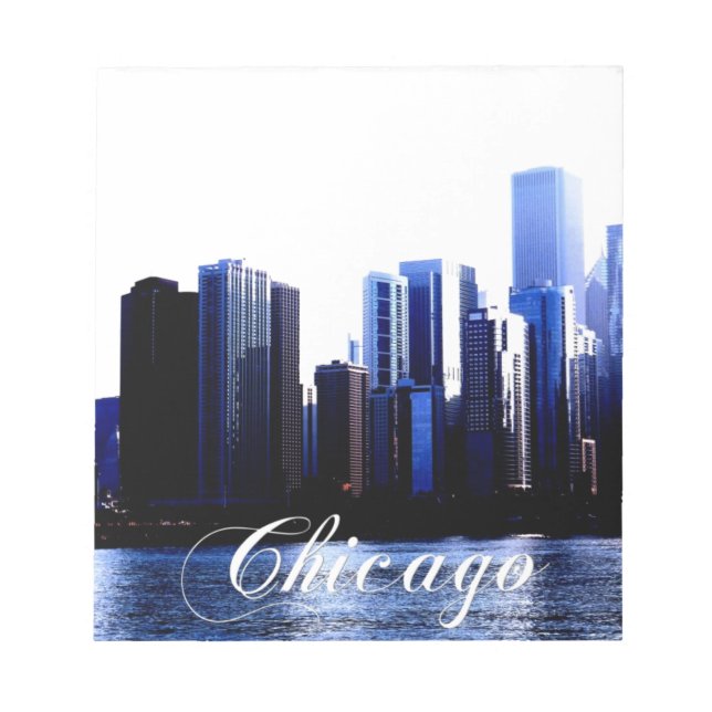 Chicago Illinois Notizblock (Vorderseite)