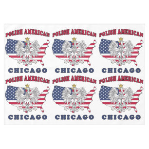 Chicago Illinois Polish Tischdecke