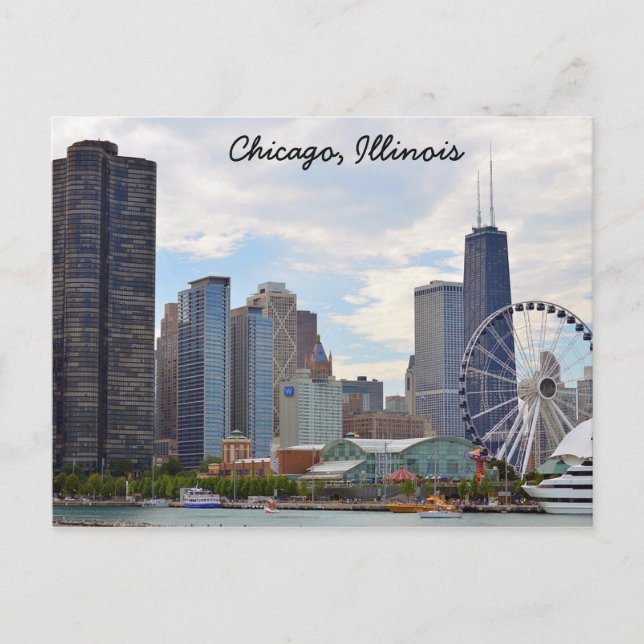 Chicago, Illinois Postcard Postkarte (Vorderseite)