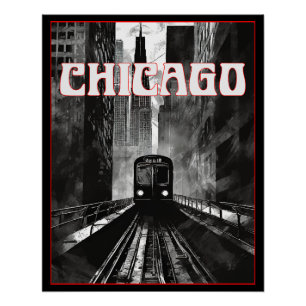 Chicago Illinois Poster