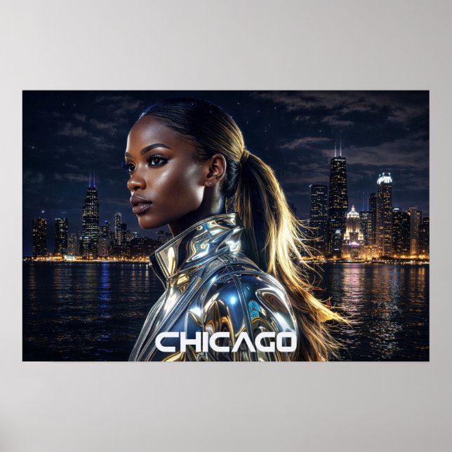 CHICAGO - ILLINOIS POSTER (Vorne)