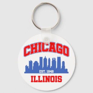 Chicago, Illinois Schlüsselanhänger