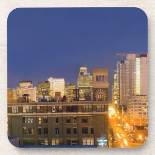 Chicago, Illinois, Skyline-Aufnahme von West Loop Untersetzer