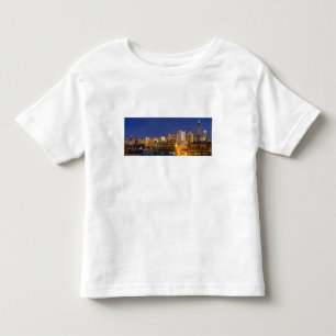 Chicago, Illinois, Skyline aus West Loop Kleinkind T-shirt