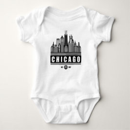Chicago Illinois United Staaten Baby Strampler
