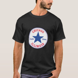 CHICAGO ILLINOIS USA USA Skateboard T-Shirt