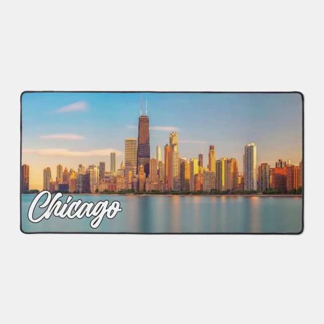 Chicago, Illinois, Vereinigte Staaten Schreibtischunterlage (Vorderseite)