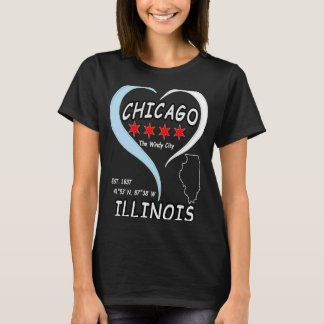Chicago Illinois Willis Tower Windy Saint Patricku T-Shirt