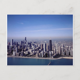 Chicago Illinois Windy City Park Gebäude Destiny Postkarte