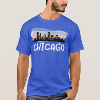 Chicago Illinois Zuhause Staat Chicago Downtown Ci T-Shirt